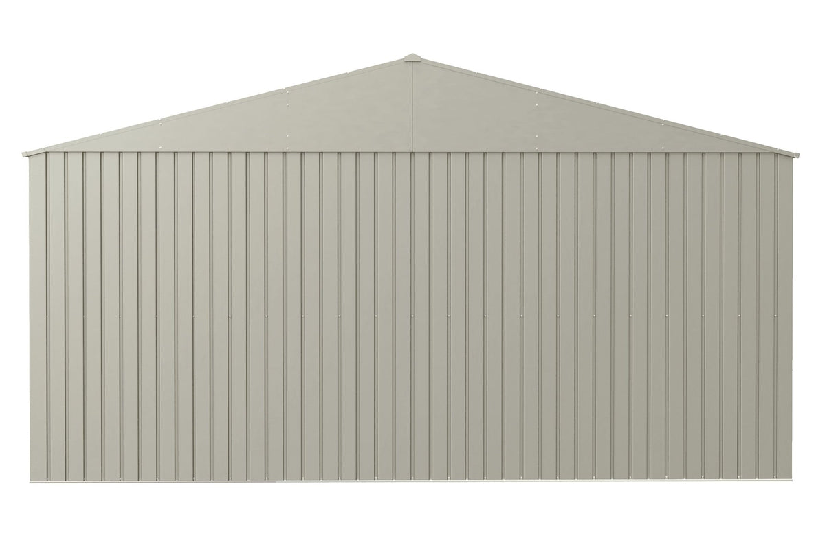 Elite 14x14-ft Cool Grey Corrosion-Resistant Steel Storage Shed