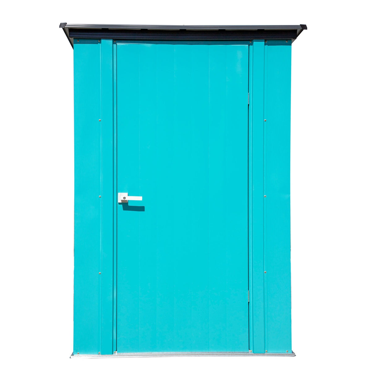 Spacemaker Patio Steel Storage Shed, Teal, 4-ft x 3-ft