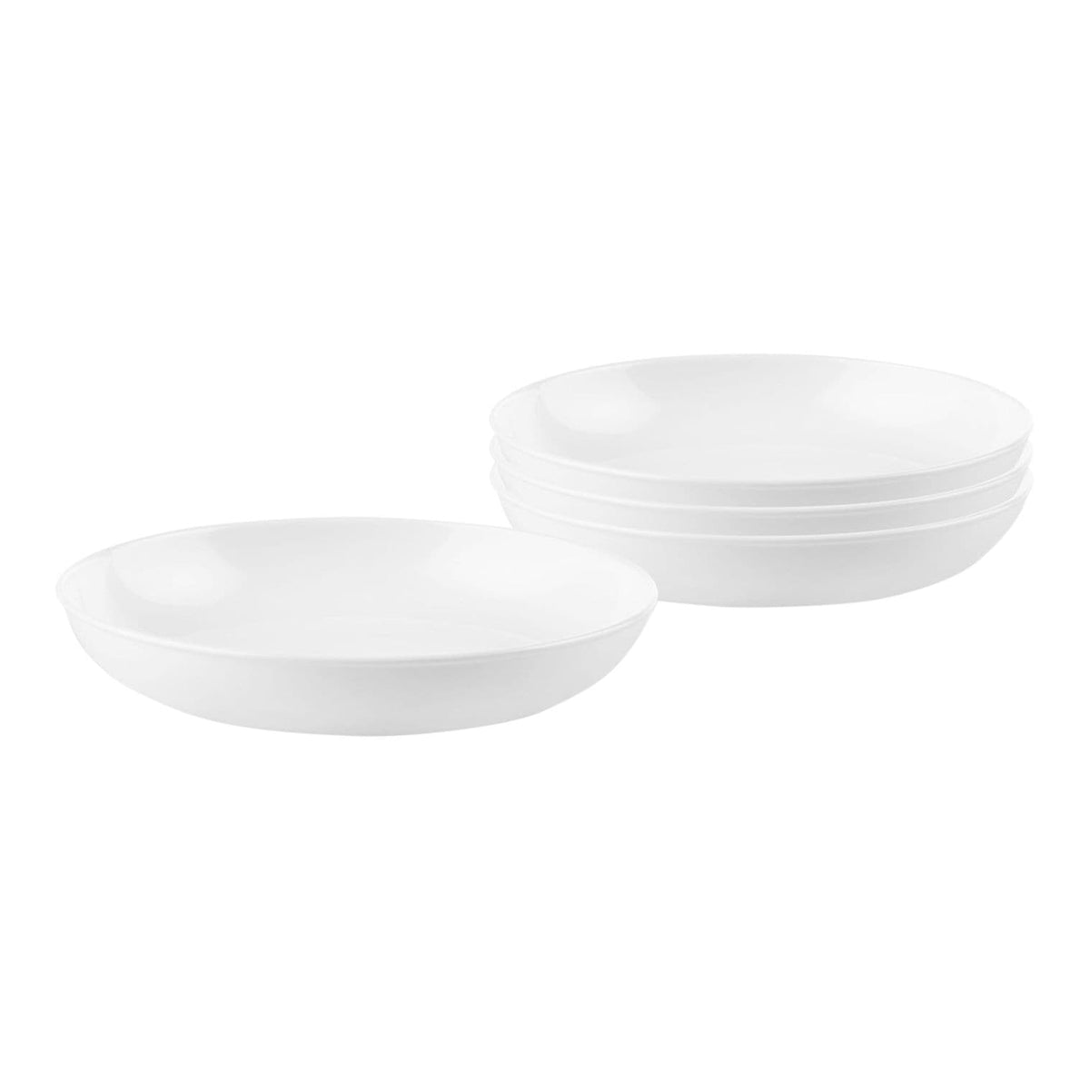 Modern Rounds Large Meal Bowl Set, Serves 4, 4-pc