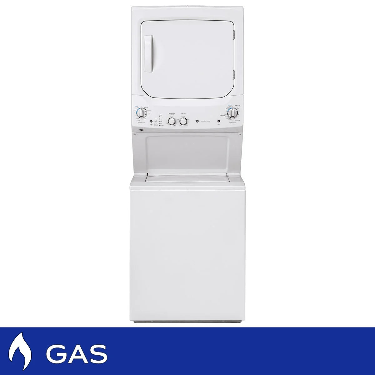White 27 in. 4.4 cu. ft. Washer and 5.9 cu. ft. Dryer Laundry Centre