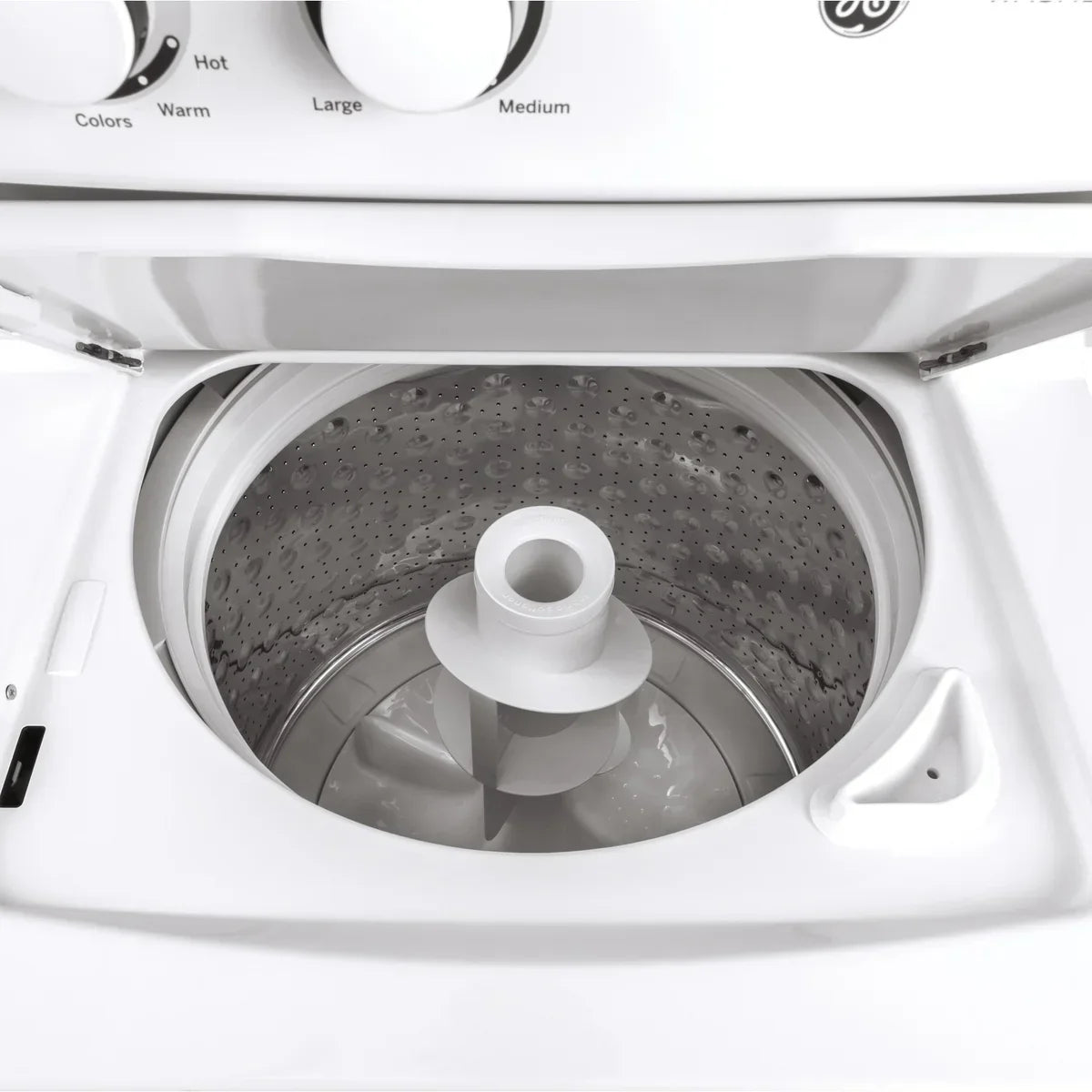 White 27 in. 4.4 cu. ft. Washer and 5.9 cu. ft. Dryer Laundry Centre
