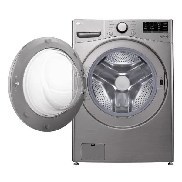 5.2 cu. ft. Graphite Steel Ultra Large Capacity Front Load Washer with 6Motion Technology