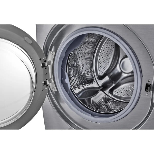 5.2 cu. ft. Graphite Steel Ultra Large Capacity Front Load Washer with 6Motion Technology