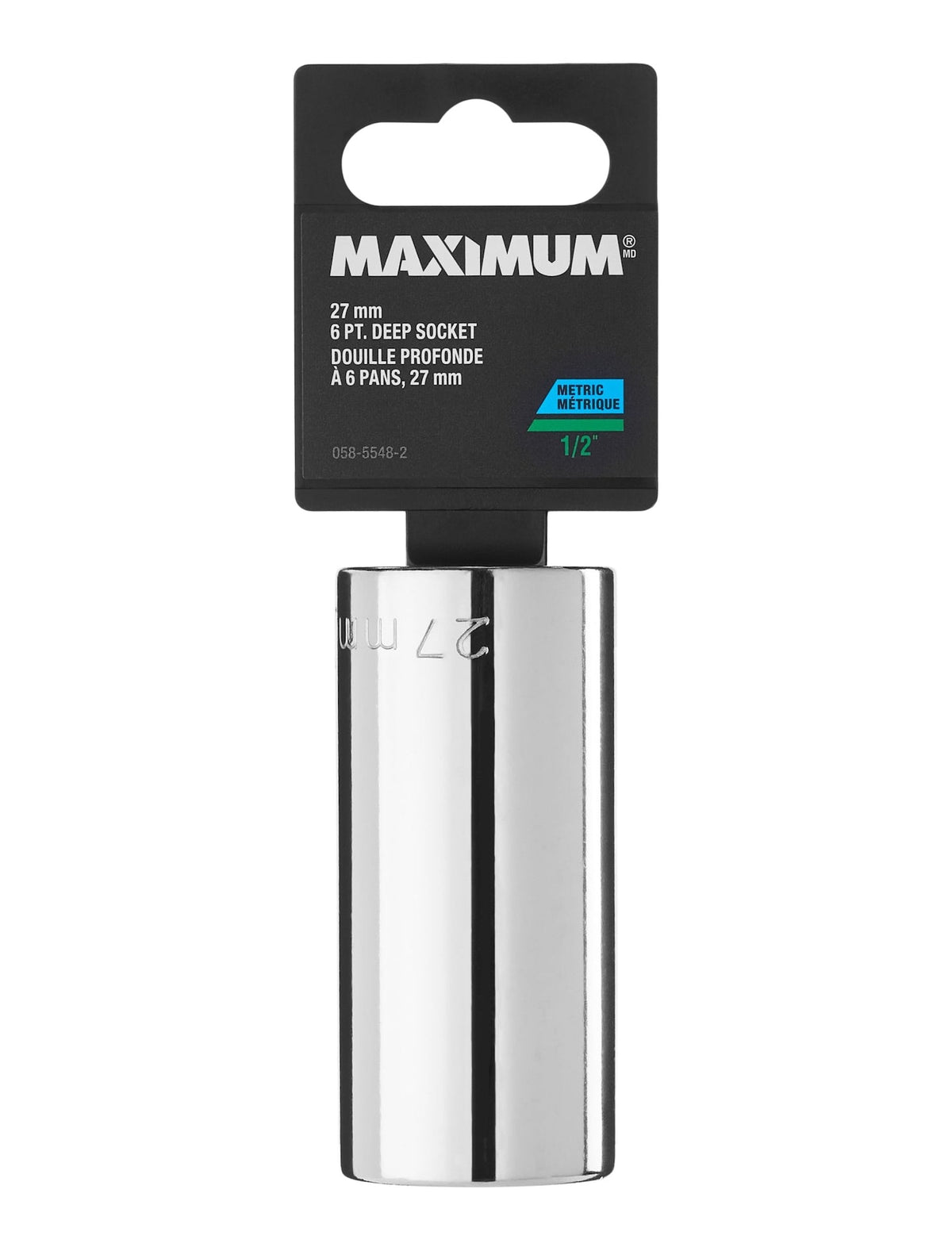 1/2" Drive 27mm Deep Socket