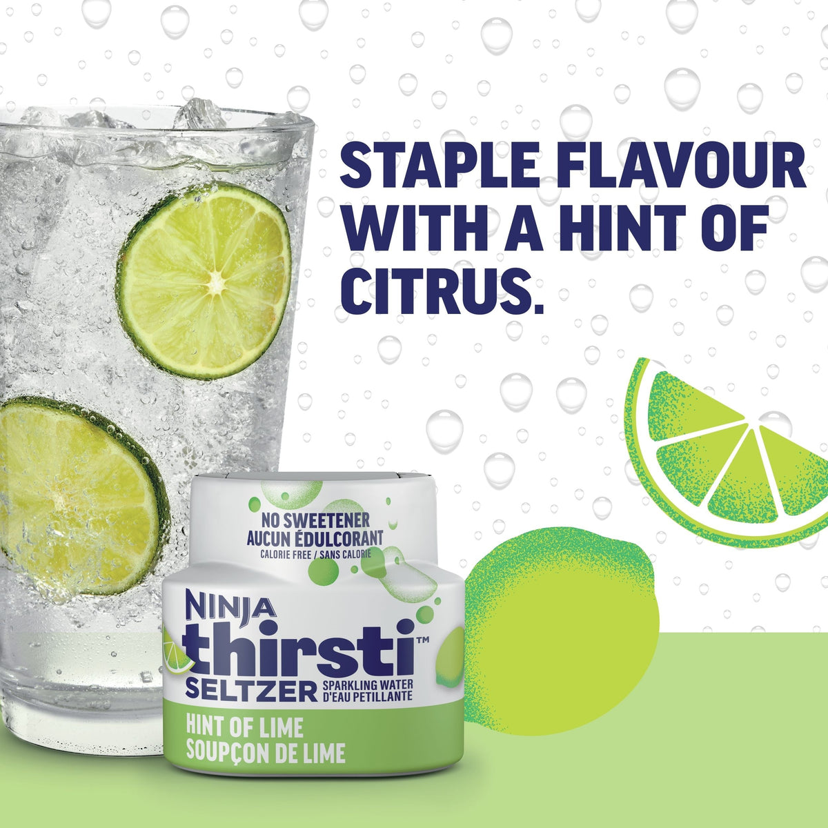 Thirsti SELTZER Lime Flavoured Water Drops