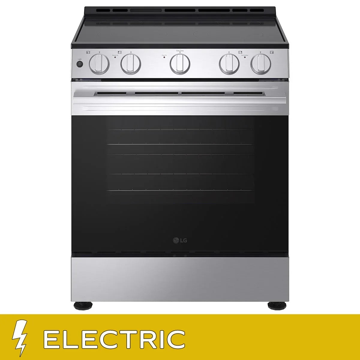 80 Series 30 in. 6.3 cu ft. Stainless Steel Electric Slide-in Range with Air Fry and True Convection
