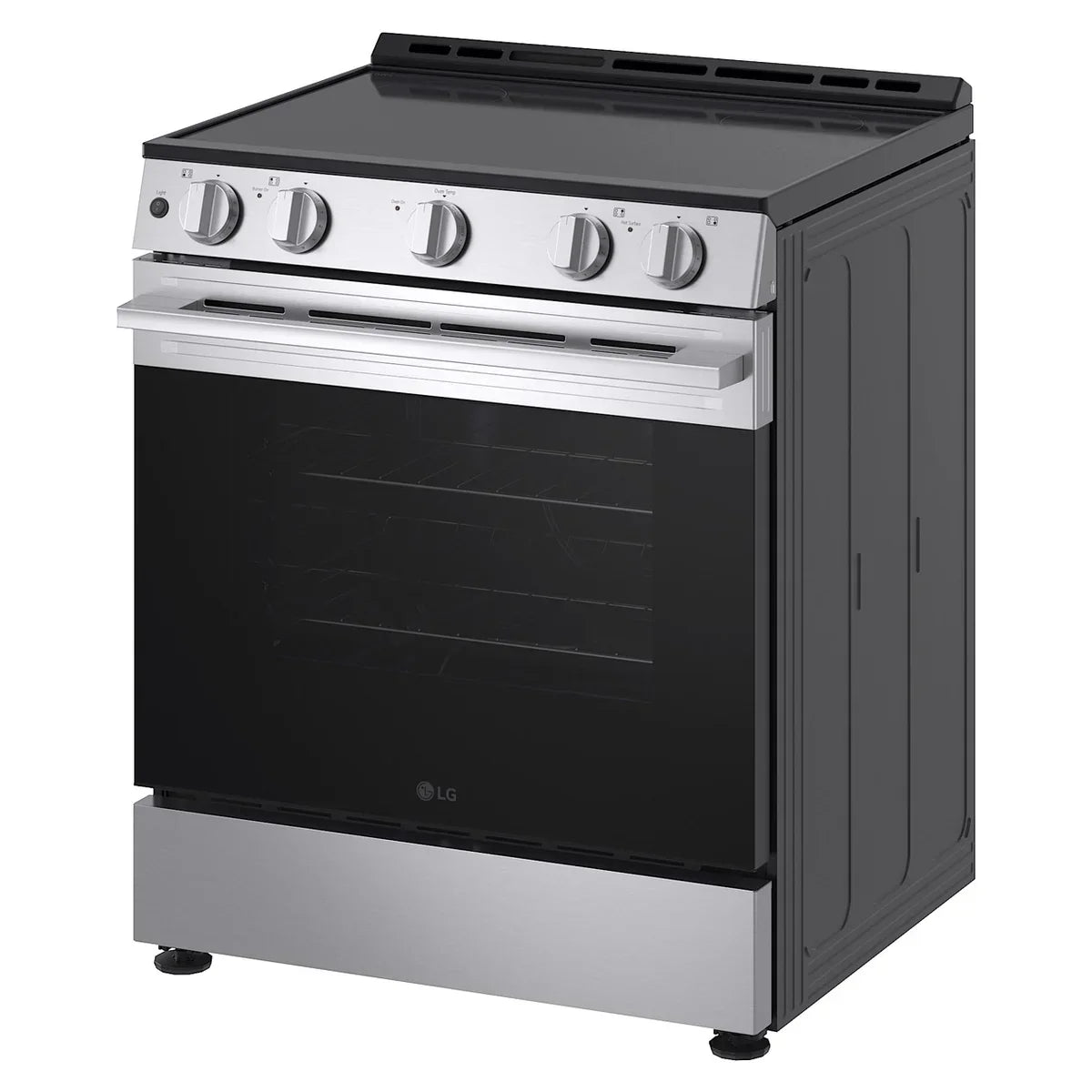 80 Series 30 in. 6.3 cu ft. Stainless Steel Electric Slide-in Range with Air Fry and True Convection