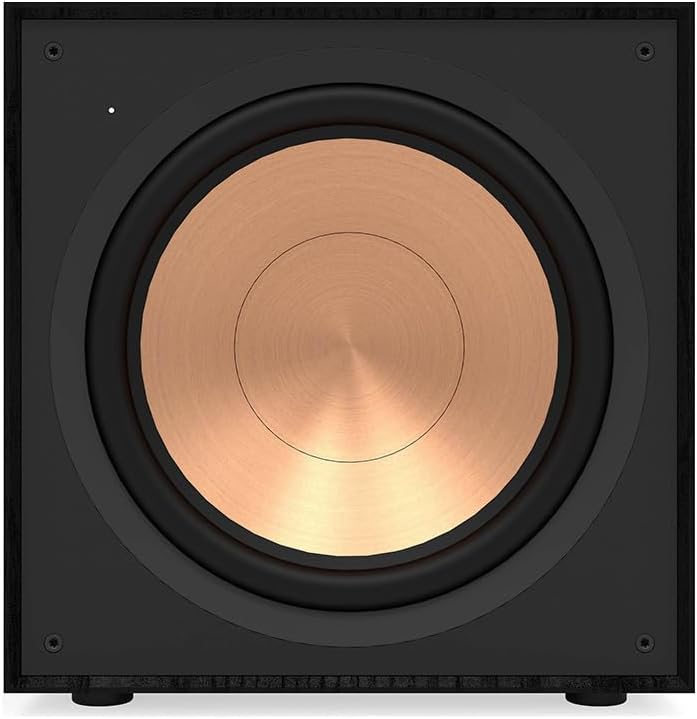 Reference R-121SW 12” Front-Firing Subwoofer with revamped Spun-Copper thermoformed crystalline Polymer woofers and an All-Digital Amplifier for Premium Sound in Black U5518