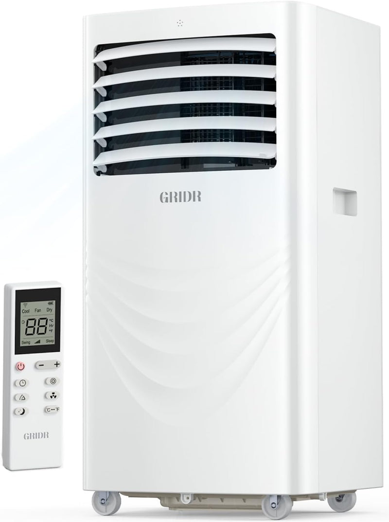 12000 BTU Portable Air Conditioners, AC Unit for Bedroom with 4 Modes Cooling/Dehumidifier/Fan & Sleep, Up to 400 Sq.Ft, 45db Quiet, 24H Timer & Remote, Standing Air Conditioner for Rooms Office Home W2499
