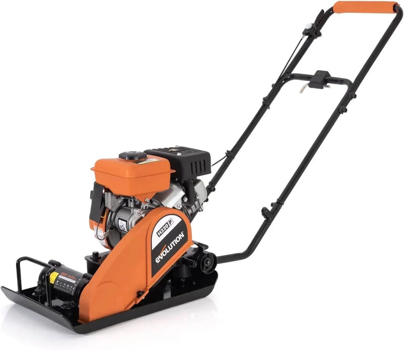 Electric Compactor Plate - Ideal For Levelling Pavement, Artificial Turf Ground Preparation, Patio, Blockwork, Sand, Soil & More W72