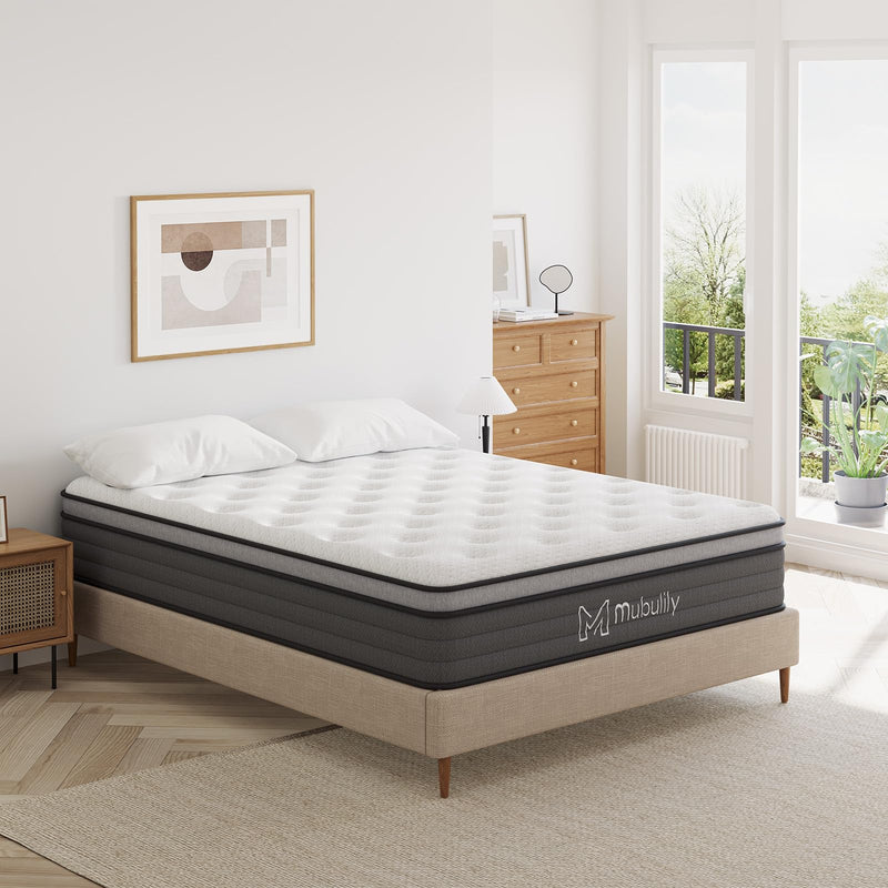 10 Inch Hybrid Mattress in a Box with Gel Memory Foam G4339