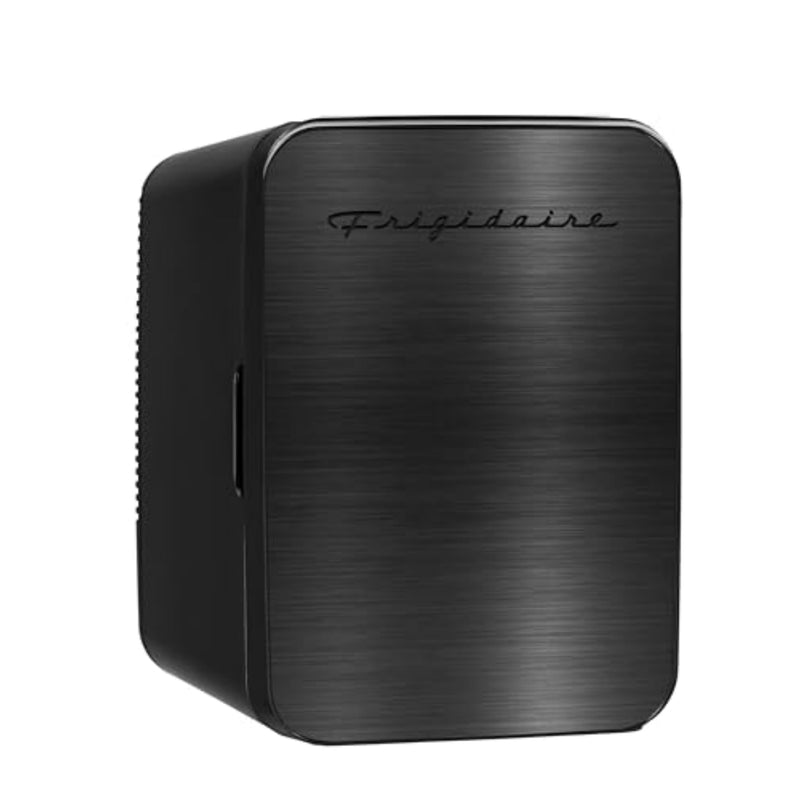 10L 15-Can Mini Personal Fridge – Black Stainless N2616