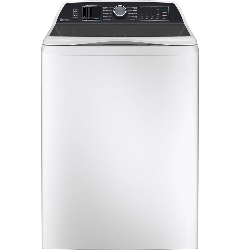 GE APPLIANCES PTW700BSTWS high efficiency top load washer U7802