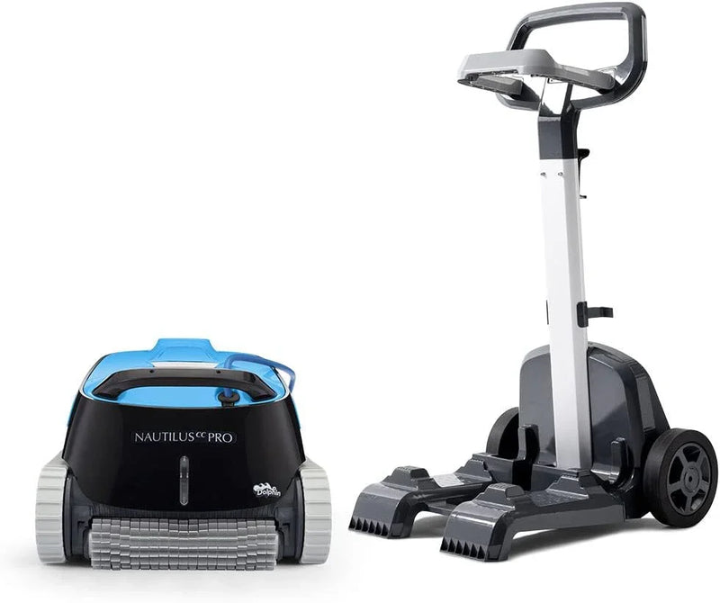 Robotic Pool Vacuum Cleaner All Pools up to 33 FT - Wall Climbing Scrubber Brush O5856