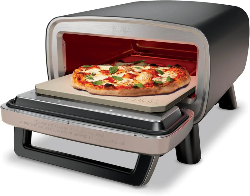 Artisan Outdoor Pizza Oven, 12 inches, can make pizza in 3 minutes, Neapolitan style, thin crust, New York Chicago style, custom model, maximum temperature 700 degrees Fahrenheit, electric heating, baking, grilling, and fermentation functions. K1567
