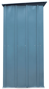 Spacemaker 4x3-ft Juniper Berry Lockable Patio Shed