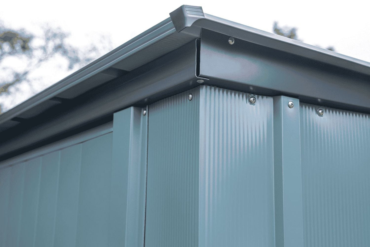 Spacemaker 4x3-ft Juniper Berry Lockable Patio Shed