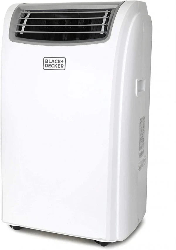 BLACK DECKER 14,000 BTU Portable Air Conditioner with Heat and Remote Control, White P7340