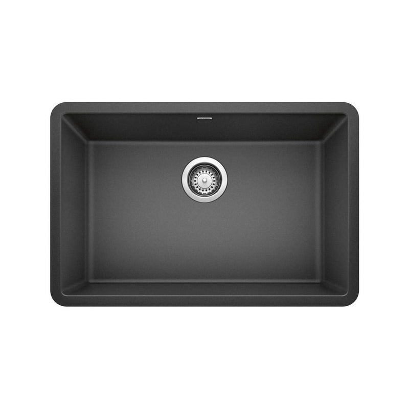 Precis 27-in Single Bowl Undermount Kitchen Sink, Anthracite G2980