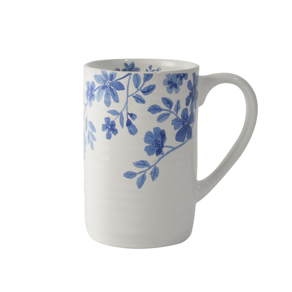 Flower Stoneware Mug, 15-oz C8768