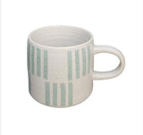 Geo Stoneware Mug, 13-oz
