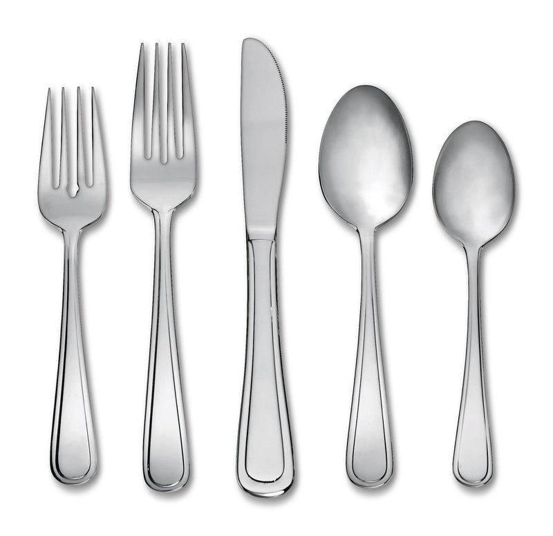 Madison Stainless Steel Flatware Set, Serves 10, 50-pc K1597