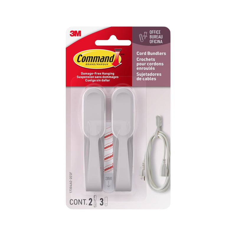 Cord Bundlers, 2pk, Grey E7573