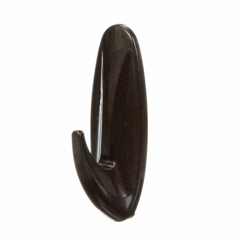 Graphite Outdoor Large Hook with All Weather Foam Strips, 5 lb Capacity E7969
