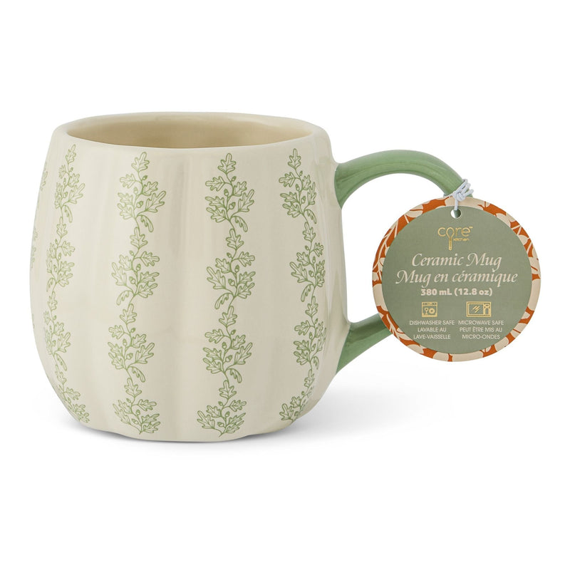 380-mL Dishwasher Safe Cream/Sage Harvest Mug G6512