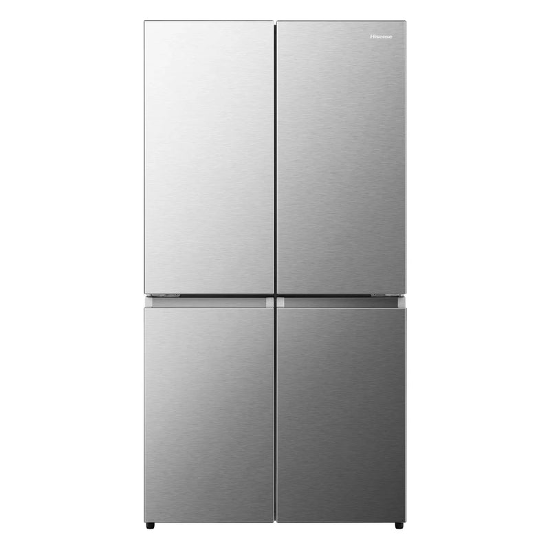 Hisense 24 in. 11.5 cu ft. Stainless Steel Top Mount Counter Depth Refrigerator with Recessed Handles E2866