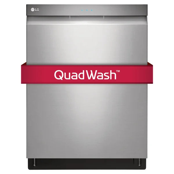 24 in. Stainless-steel Built-in Top Control Dishwasher with Adjustable Third-level Rack O9522