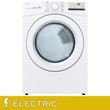 7.4 cu ft. White Electric Dryer with Sensor Dry
