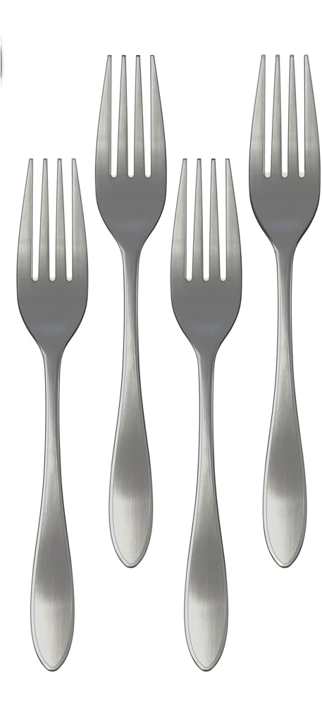 Stainless Steel Salad Fork Set, 4-pc Q2893