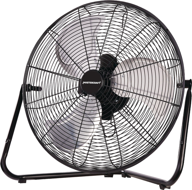 Vertical-Tilt Portable Floor Fan, 3-Speed, Black, 20-in, Oscillating Tower Fan, Remote Control, 3-Speed, White, 45-in, 7K... N392