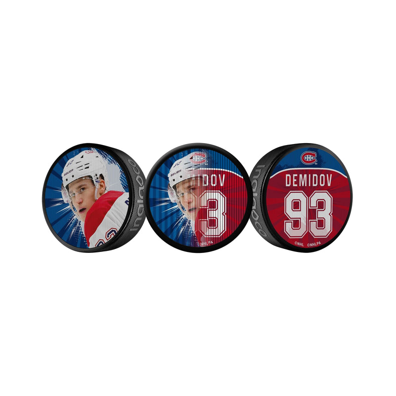 Ivan Demidov Dual-Image Lenticular Hockey Puck, 6-oz L5690