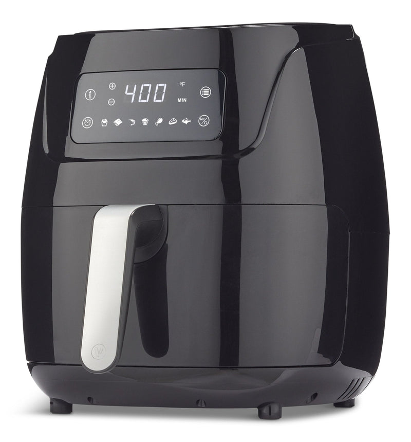 Digital Air Fryer with Non-Stick Basket, 4.6-qt O7340