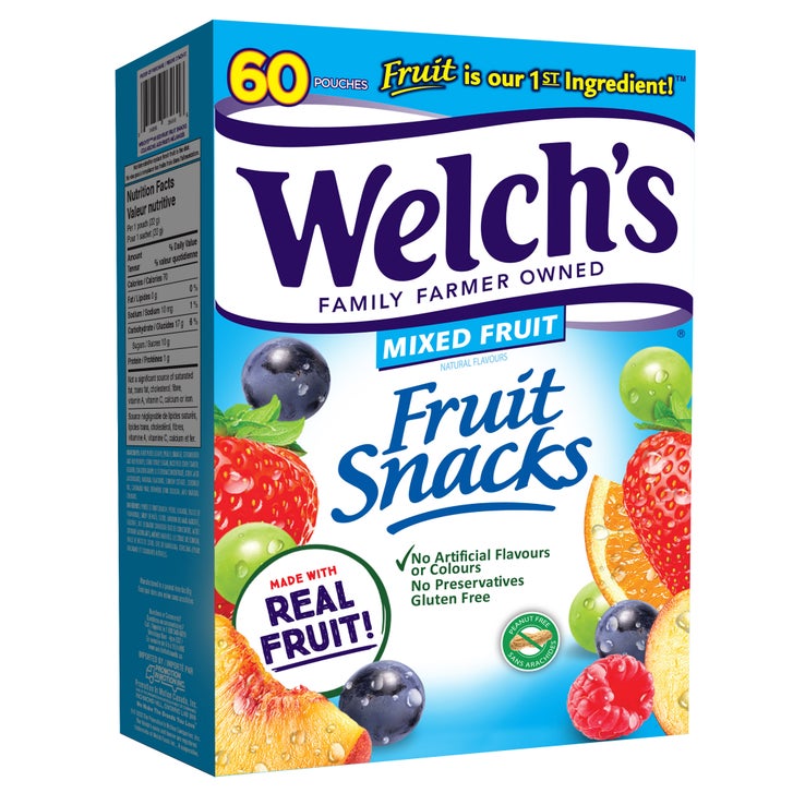 Welch's Fruit Snacks, 60 x 22 g I9027